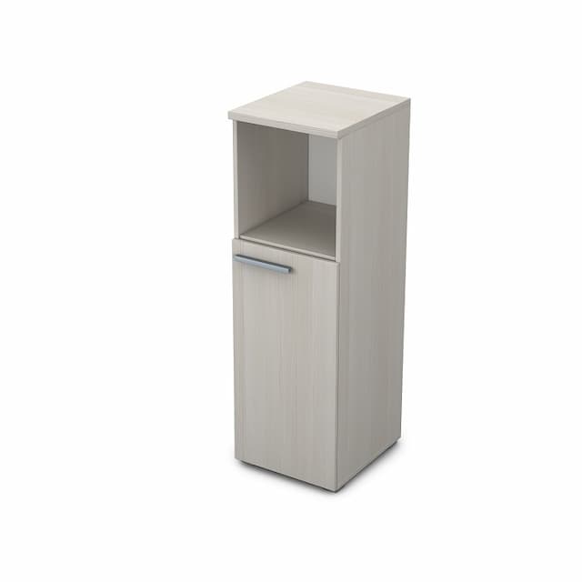 Шкаф узкий (пенал) АЛСАВ Gloss 9П.017.2 Ivory