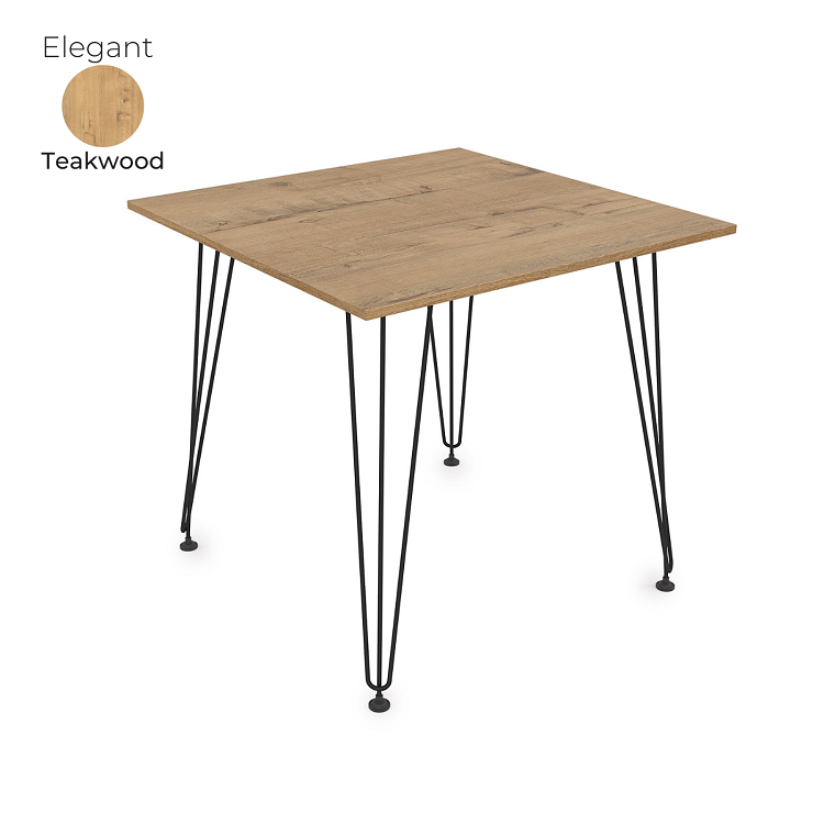 Стол обеденный квадратный Алсав 21Elegant.008 Teakwood