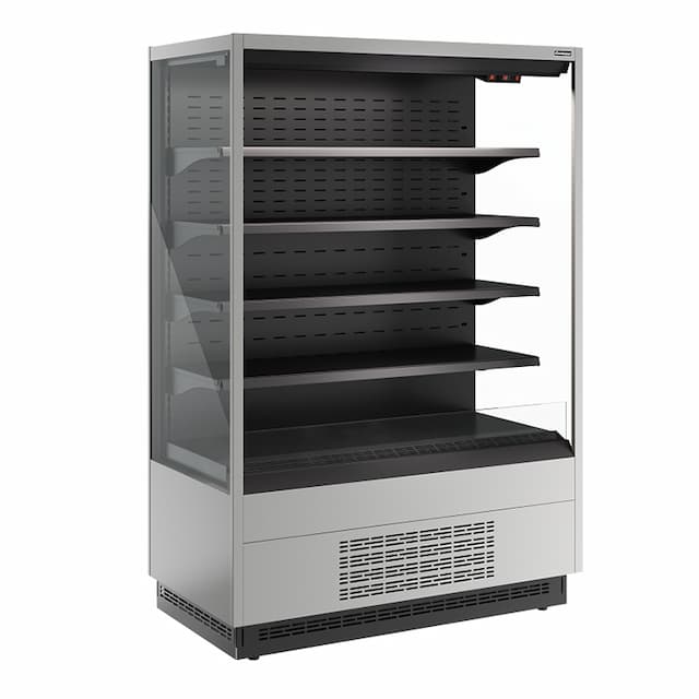 Витрина холодильная Carboma FC20-07 VM 1,0-2 (9006-9005) Cube 2 открытая