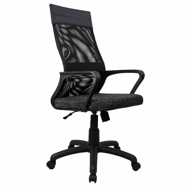 Кресло офисное Riva Chair 1166 TW PL сетка/ткань черный