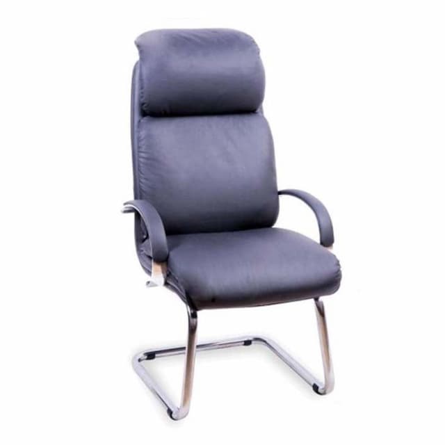 Конферец кресло Мирэй Надир хром конференц, кожзам