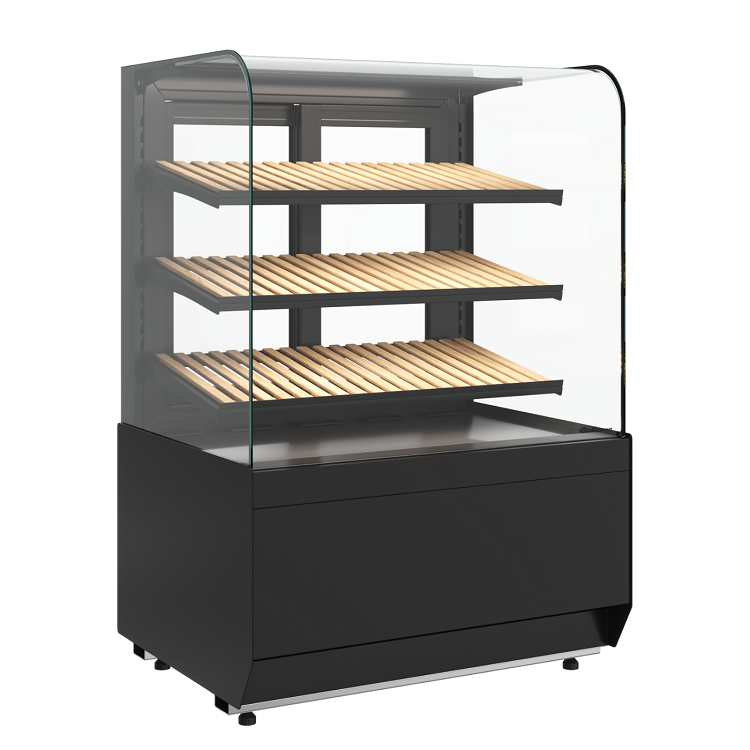 Витрина хлебная Carboma KR70 N 1,3-1 LIGHT Bread (9005)