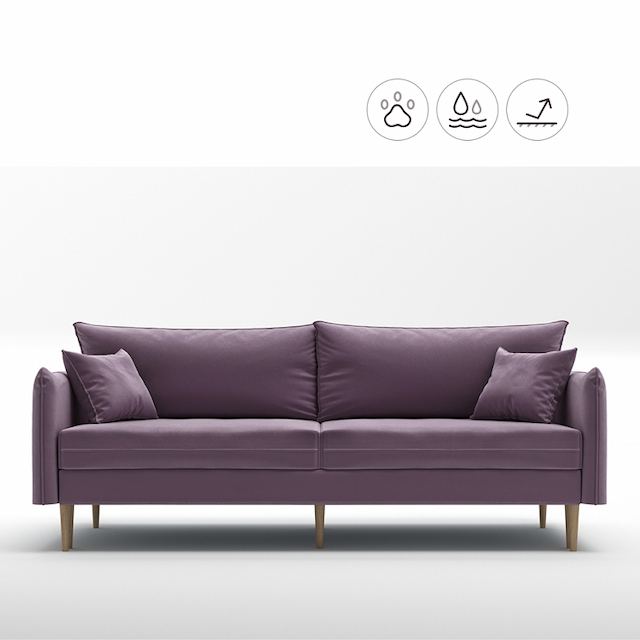 Диван Мастерфабрик Оламайд Kenya violet ткань велюр