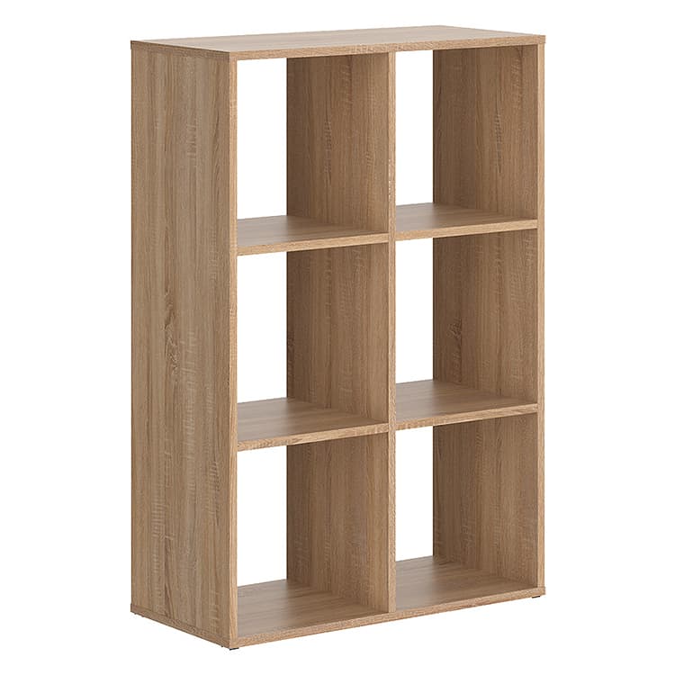 Стеллаж Skyland SH 7042 дуб сонома светлый 702х330х1042 COMP