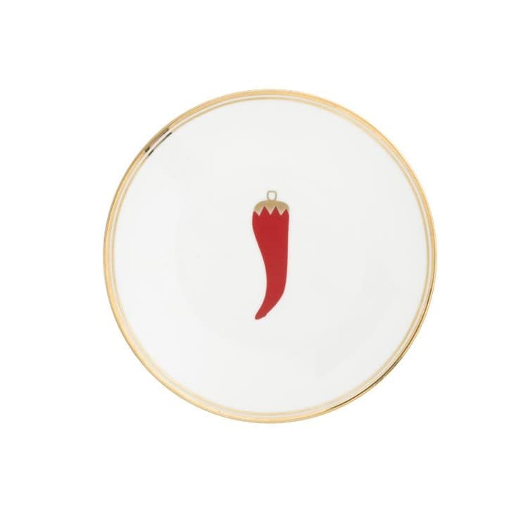 Тарелка 17 см Bitossi La Tavola Scomposta FTB00034 Peperoncino