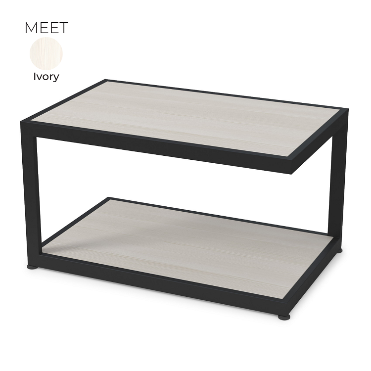 Стол журнальный Алсав 21MEET.002 Ivory