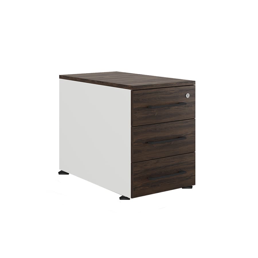Тумба приставная Kobor TS3-40/70 white/charlston