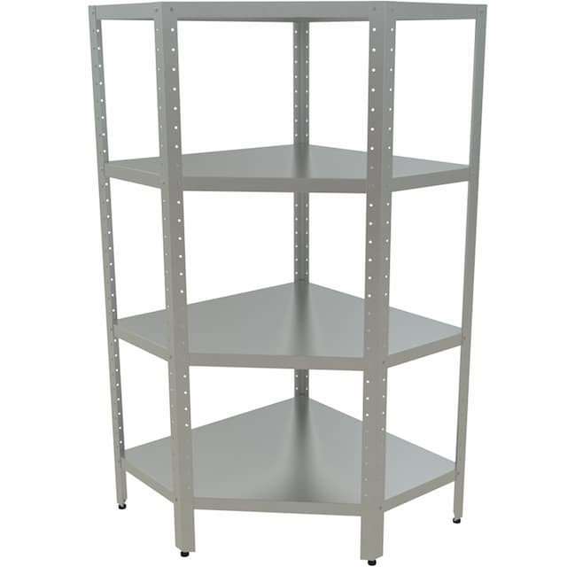 Стеллаж кухонный угловой КОБОР СКУ-3/5-100/80