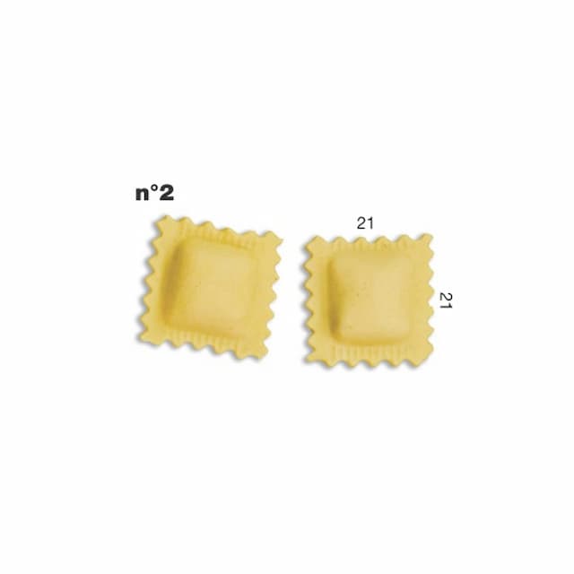 Насадка для равиоли 21x21 мм для P2Pleasure Imperia and La Monferrina (Ravioli mould 02 )